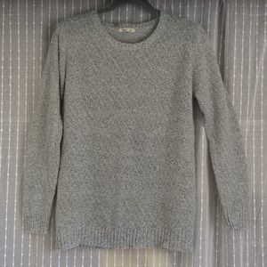 A step up from a casual grey sweater
